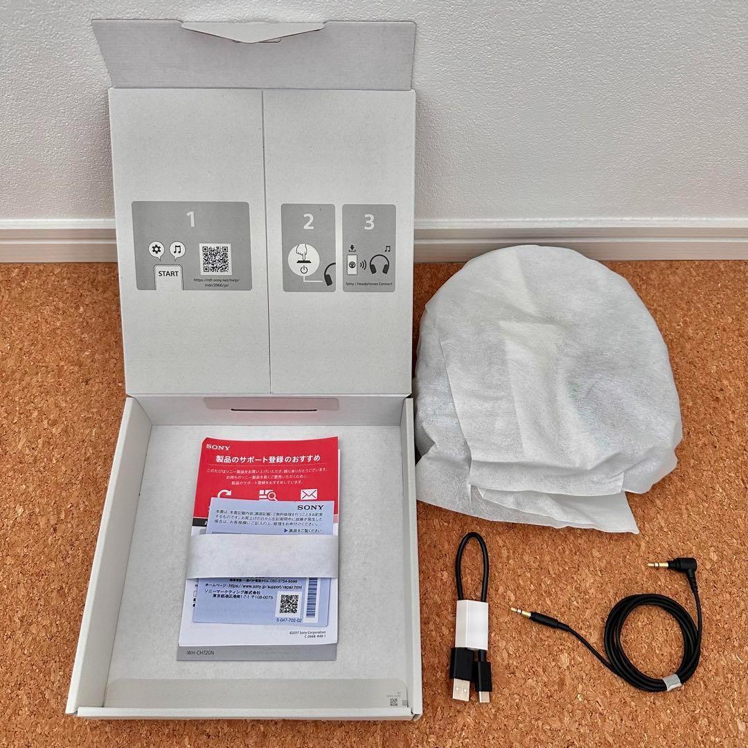 【新品】　SONY WH-CH720N ワイヤレス ノイキャン ヘッドセット