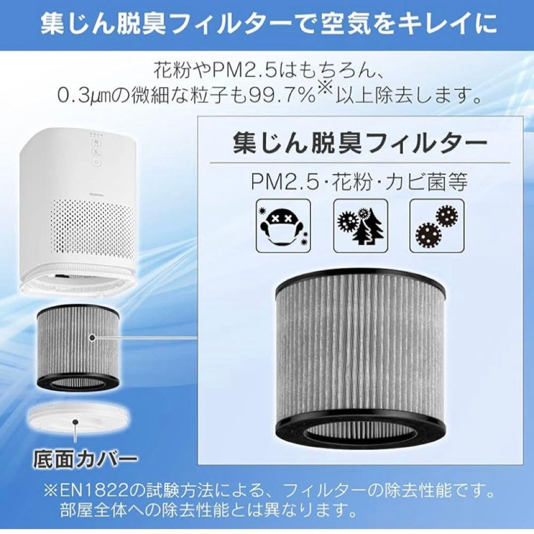 アイリスオーヤマ 空気清浄機 IAP-A25-W 10畳 ホワイト 未使用