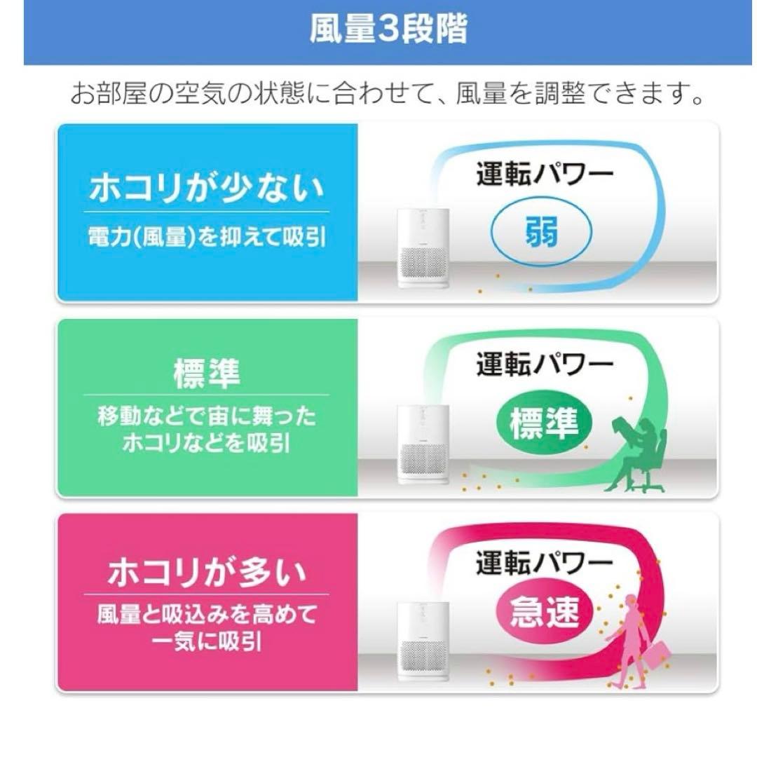 アイリスオーヤマ 空気清浄機 IAP-A25-W 10畳 ホワイト 未使用