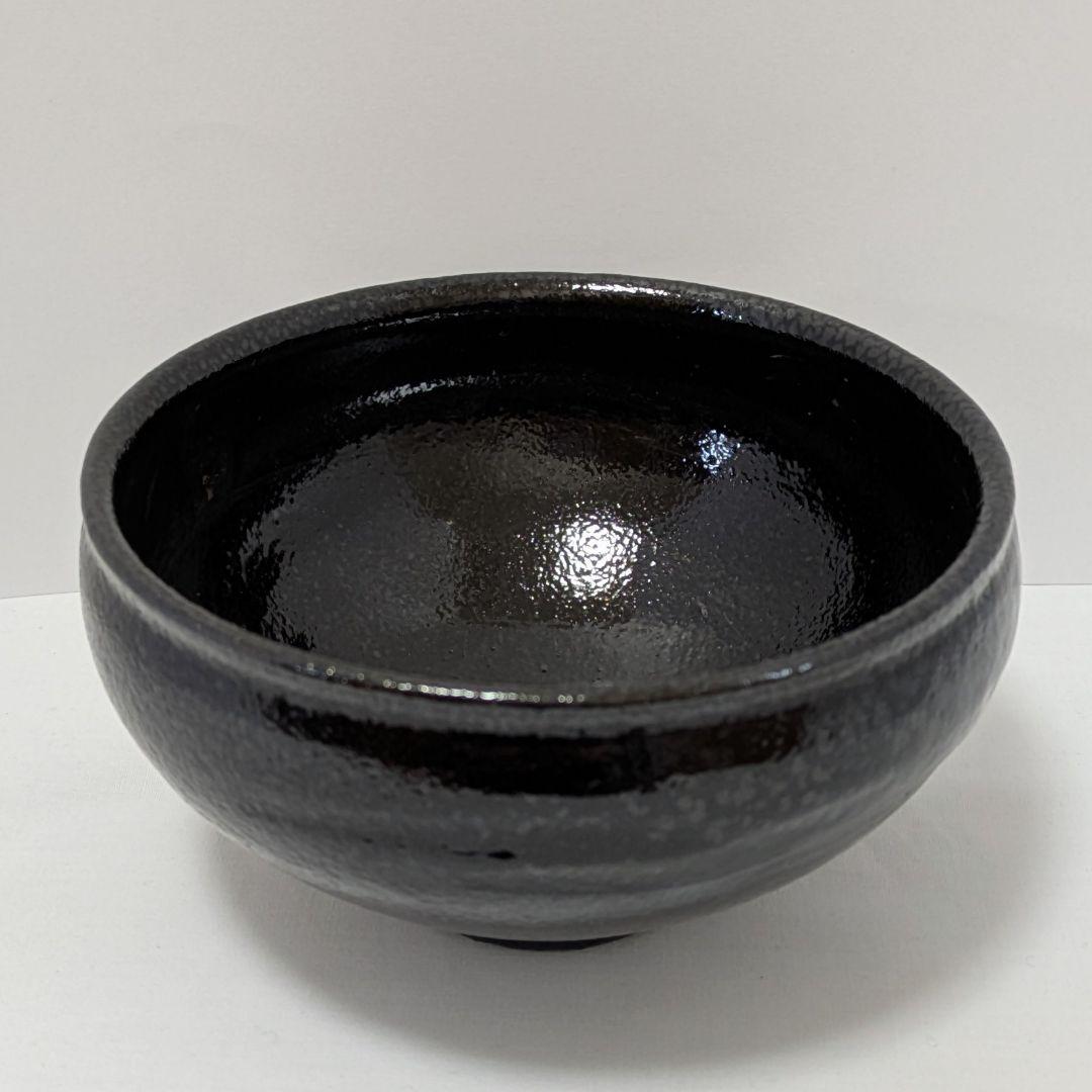黒楽・赤楽茶碗一双　佐々木松楽造 京焼　楽焼　共箱　中古　古物