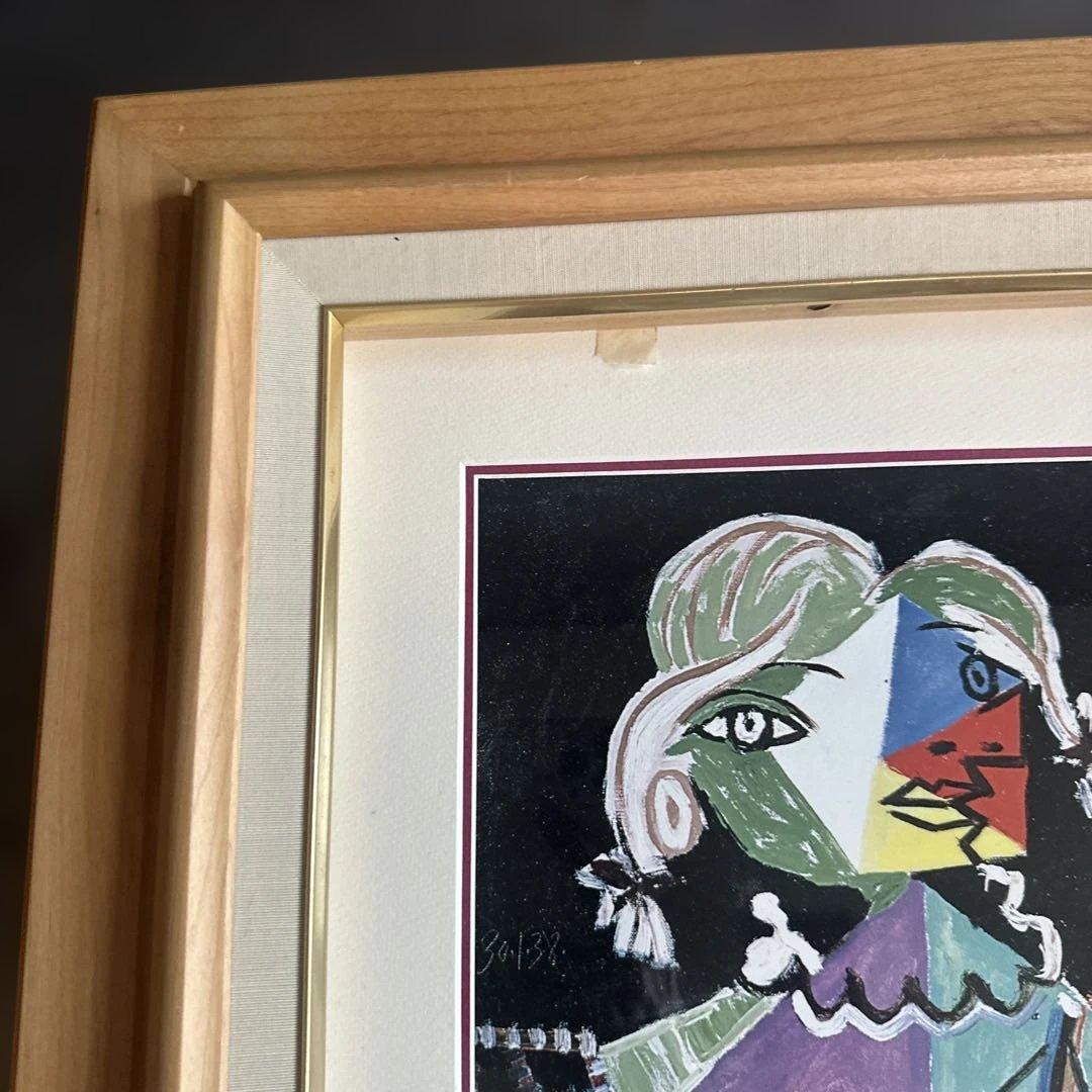 瞬間的お値下げ❣️サマーセール‼️パブロ・ピカソ 女と船 絵画　印刷