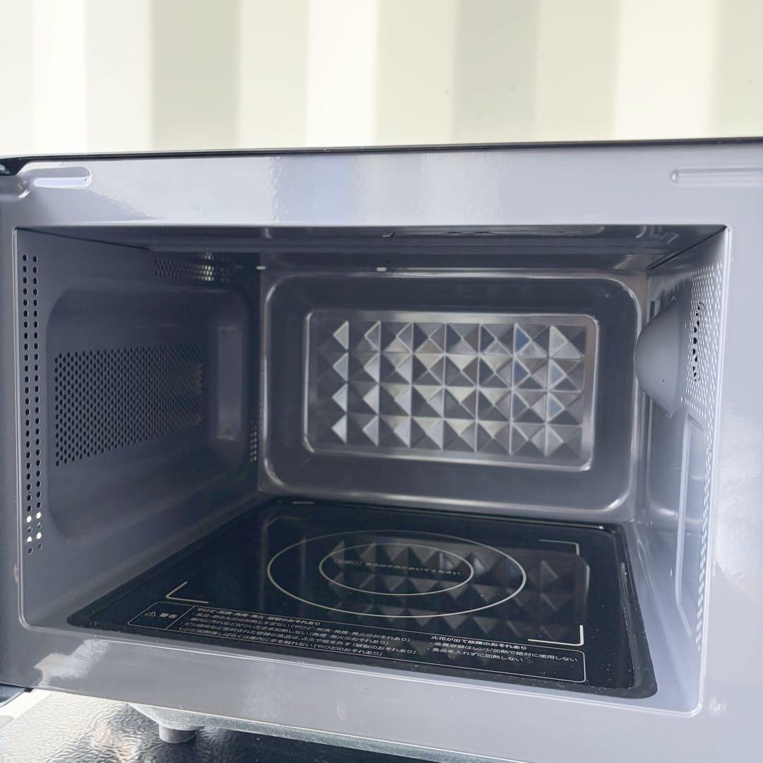 取付無料！新生活応援 スタイリッシュブラック冷蔵庫洗濯機フラット電子レンジ炊飯器