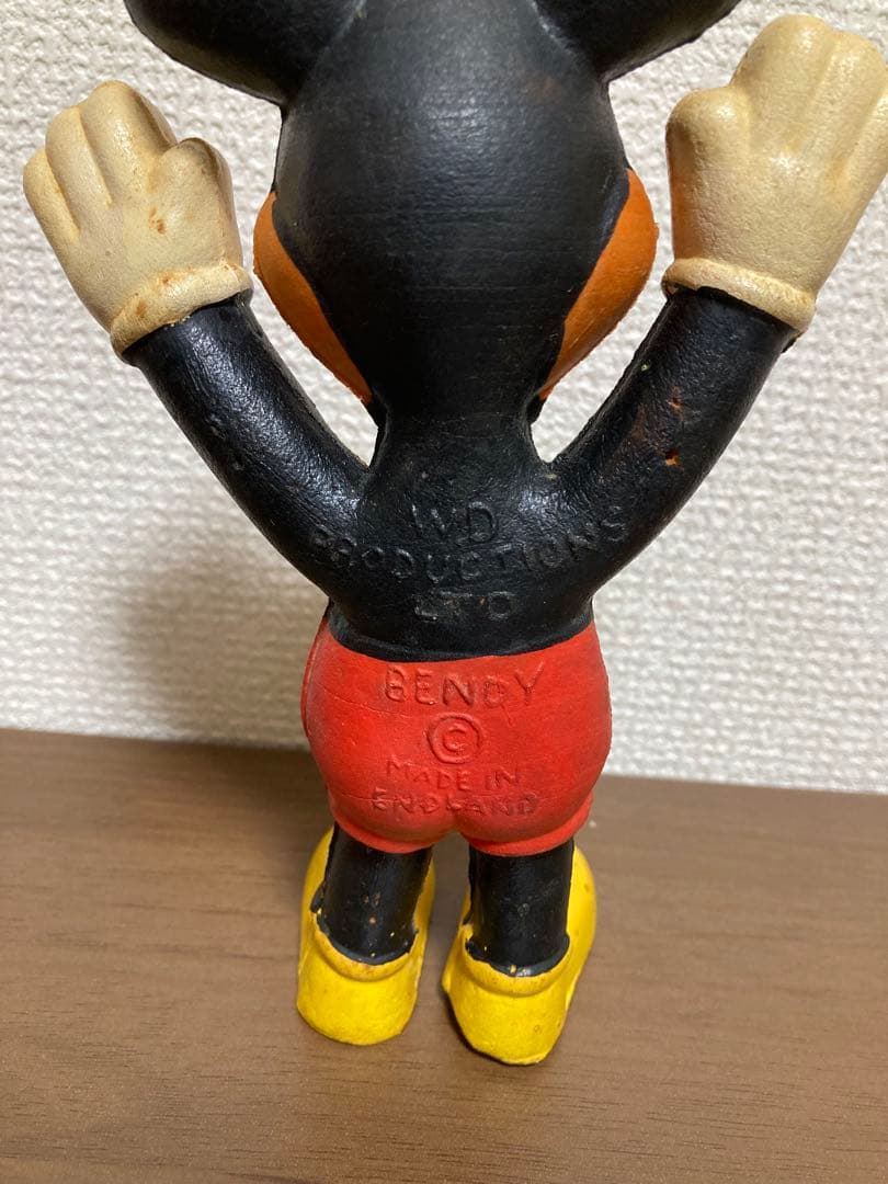 ビンテージ ディズニー英Bendy Toys製ミッキーマウスDisney