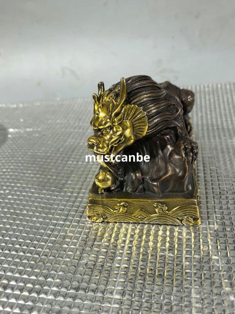 銅器 吸水獣 文鎮 文房具 書房 酒簞笥 開運風水 招財 装飾品 工芸品 置物