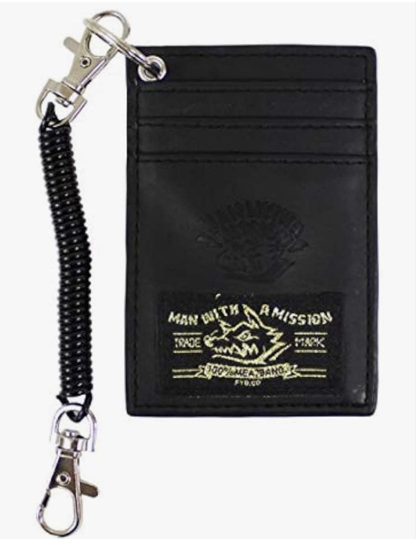 ★MAN WITH A MISSION ★ビジネスウルフカードホルダー★新品