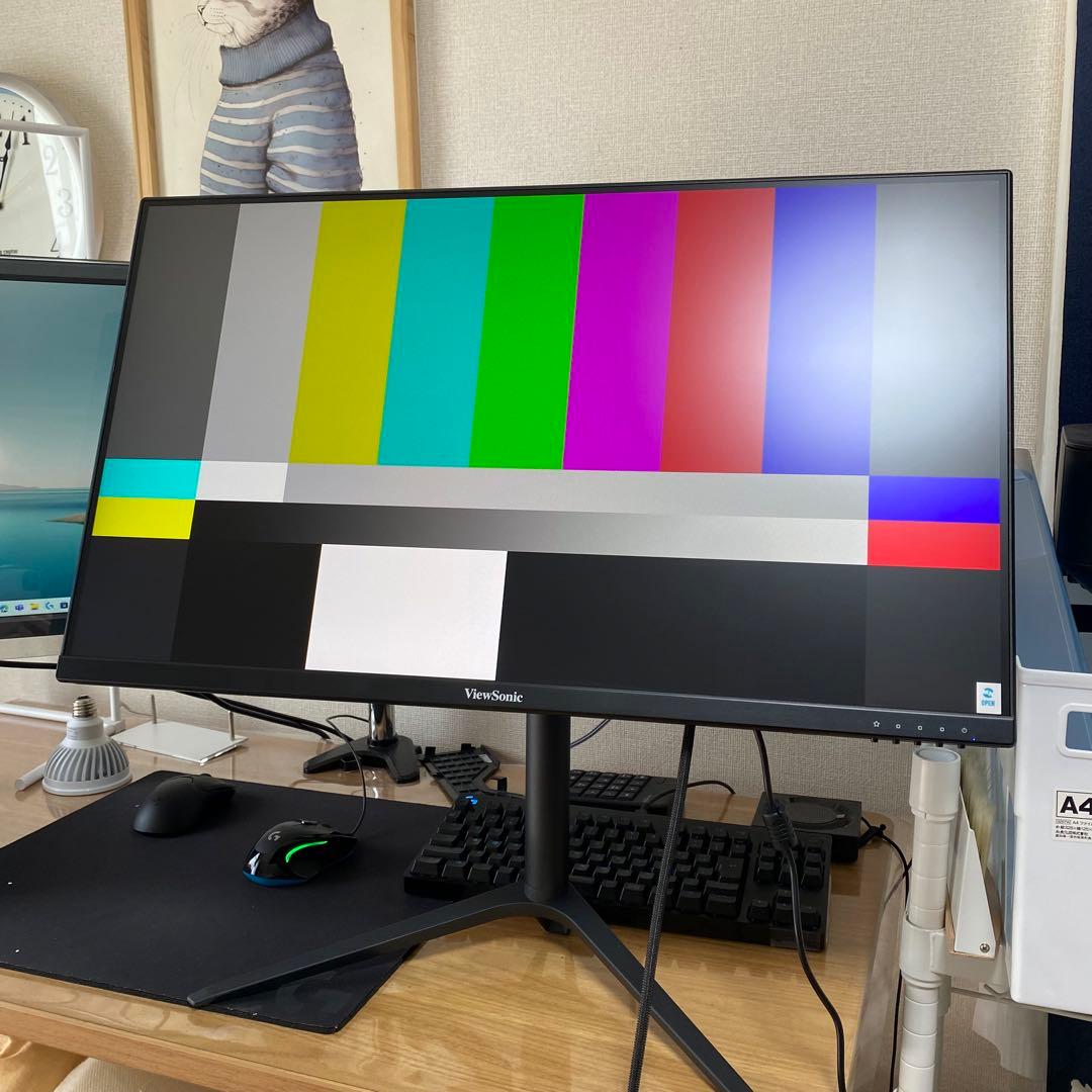 ViewSonic VX2728J-2K-7 27インチ ディスプレイ 美品