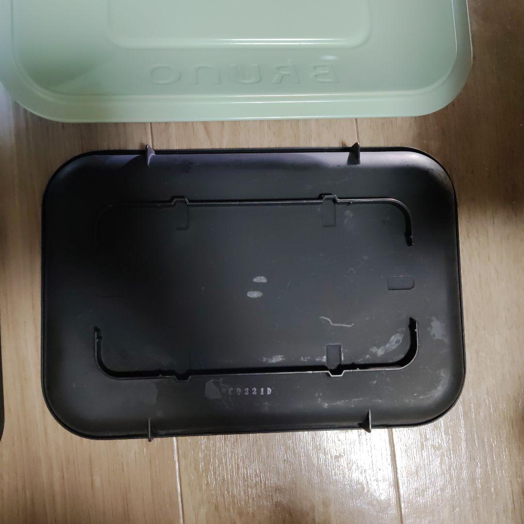 【限定レア色】BRUNO コンパクトホットプレート スモーキーグリーン 動作確済