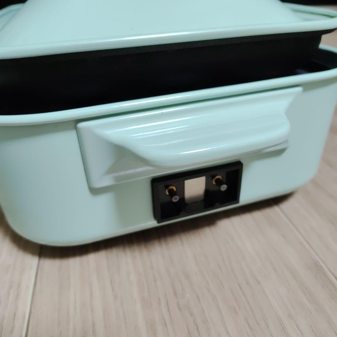 【限定レア色】BRUNO コンパクトホットプレート スモーキーグリーン 動作確済