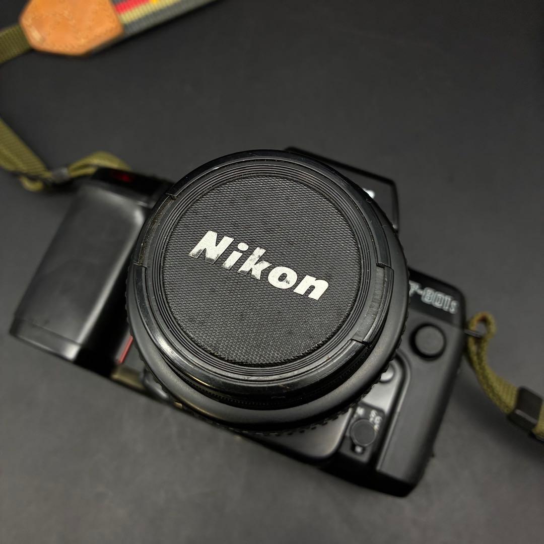 【動作OK】Nikon F-801s 一眼レフMF-20 35-70mmレンズ付