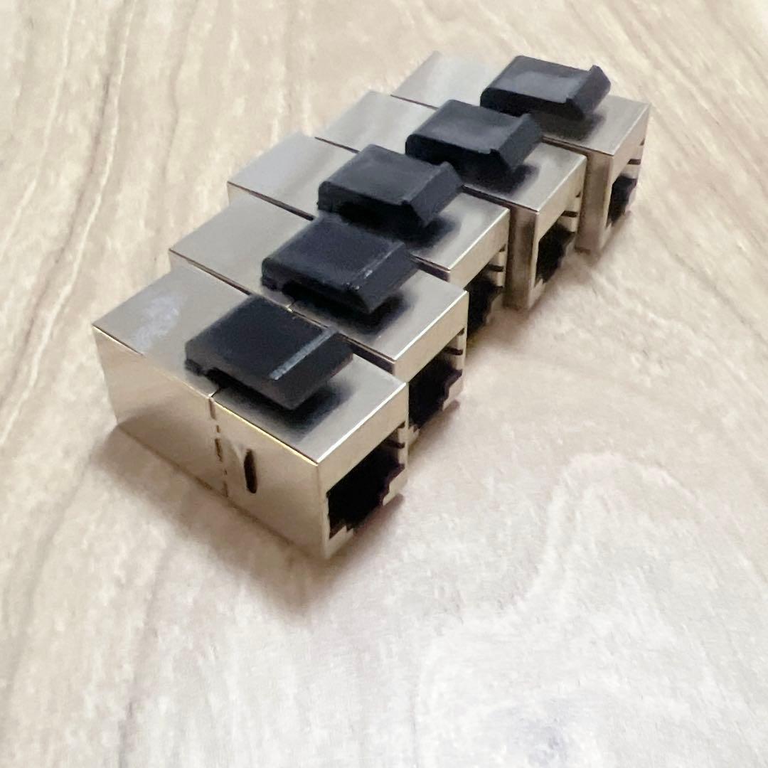 CAT7 カプラー RJ45 キーストーン シールドカプラー 25個パック