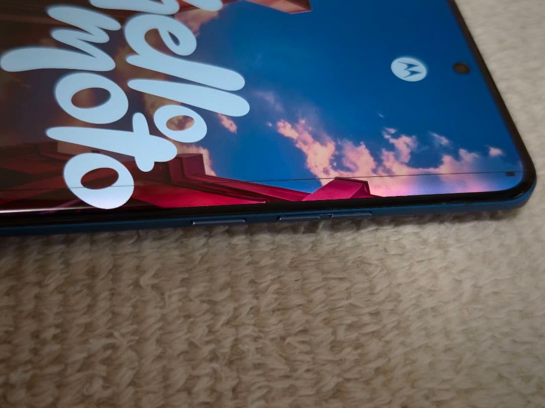 Motorola edge40 8GB 256GB ルナブルー SIMフリー