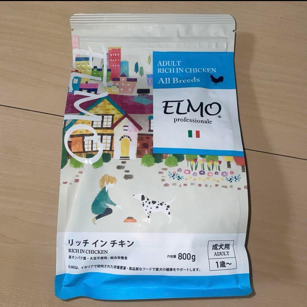 ELMO リッチ イン チキン ドライフード 5.4kg 800g 3kg成犬用