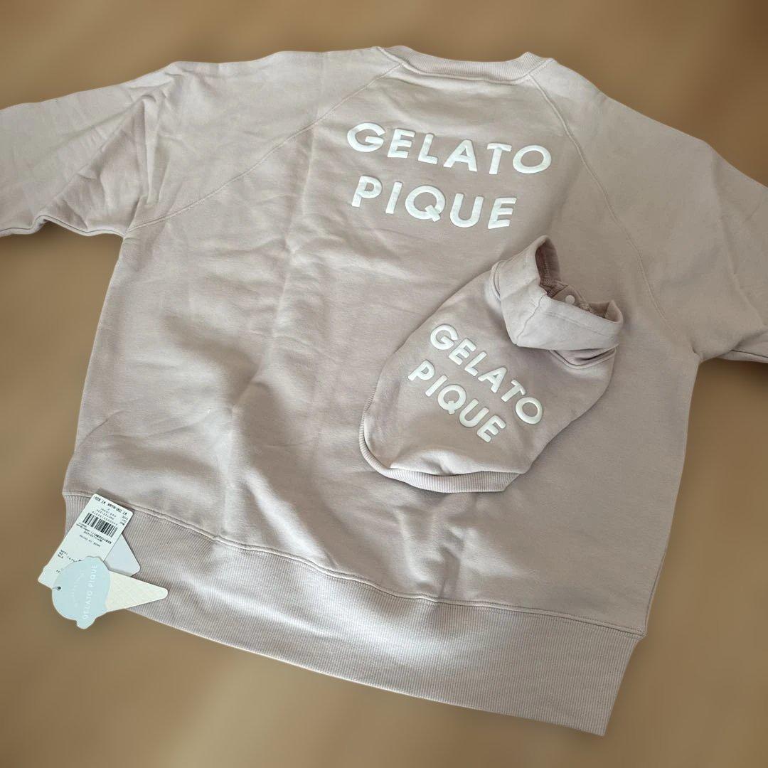 GELATO PIQUE ピンク パーカー　ペット服　お揃いコーデ　２枚　新品