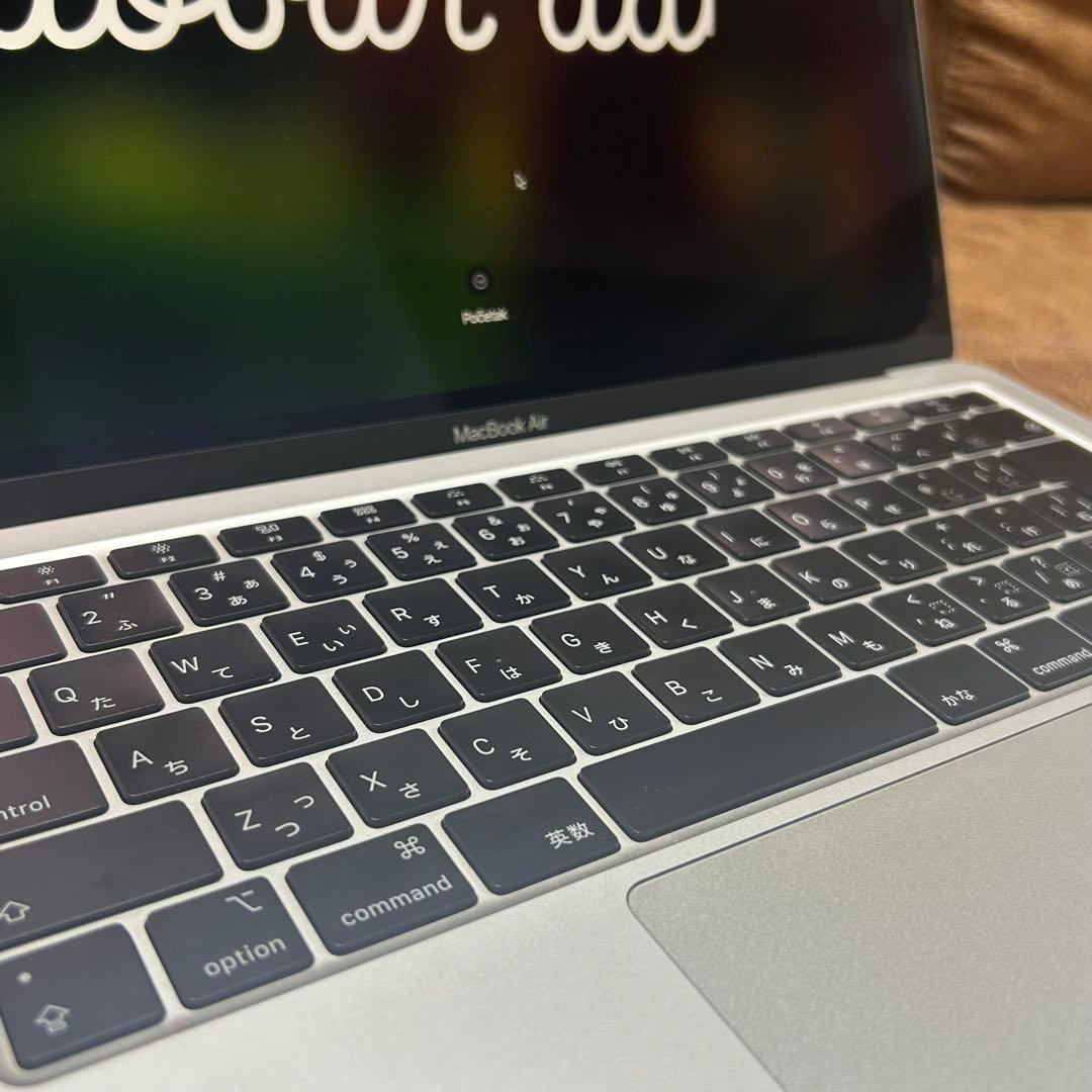 【美品】MacBook Air 2020 8GB 512GB シルバー 日本語