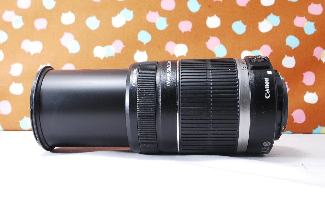 ✨手振補正あり✨美品✨Canon EF-S 55-250mm F4-5.6 IS
