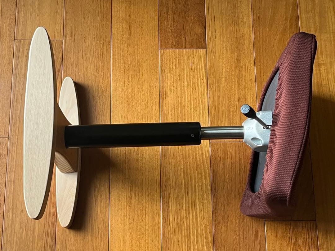 バランスチェア バランスシナジー スクエア シックグレー カバー付き