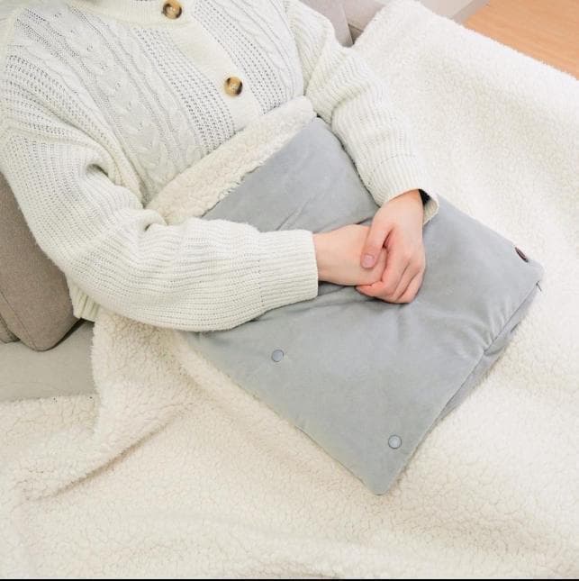 ホットマット 一人用 USB充電式 エネタンポ 座布団 47×40cm