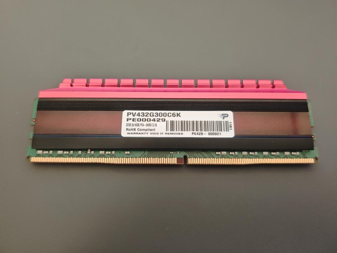 Patriot PV432G300C6K 1枚 DDR4-3000 16GB