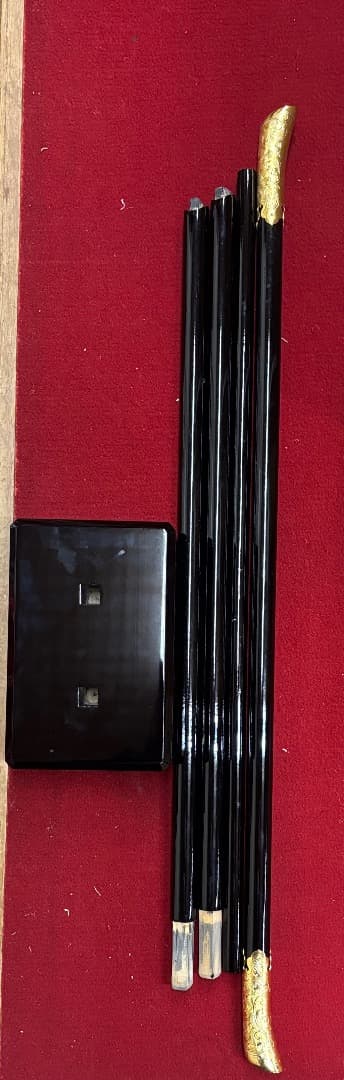 限定制作品　衣桁(几帳型)金具付　A-11