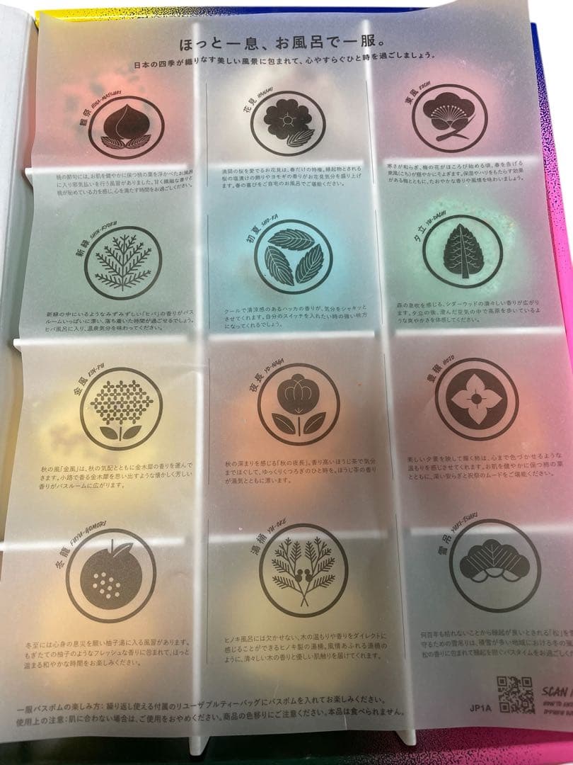 LUSH 四季の一服 ギフトセット バスボム ショッピングバック付き　新品未使用