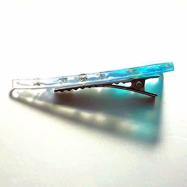 【006】紫陽花のヘアクリップ❁﻿ 【訳あり品】