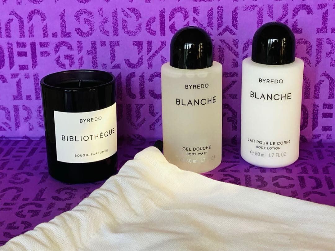 Byredo ブランシュ　ボディウォッシュ　ボディローション　ビブリオテーク