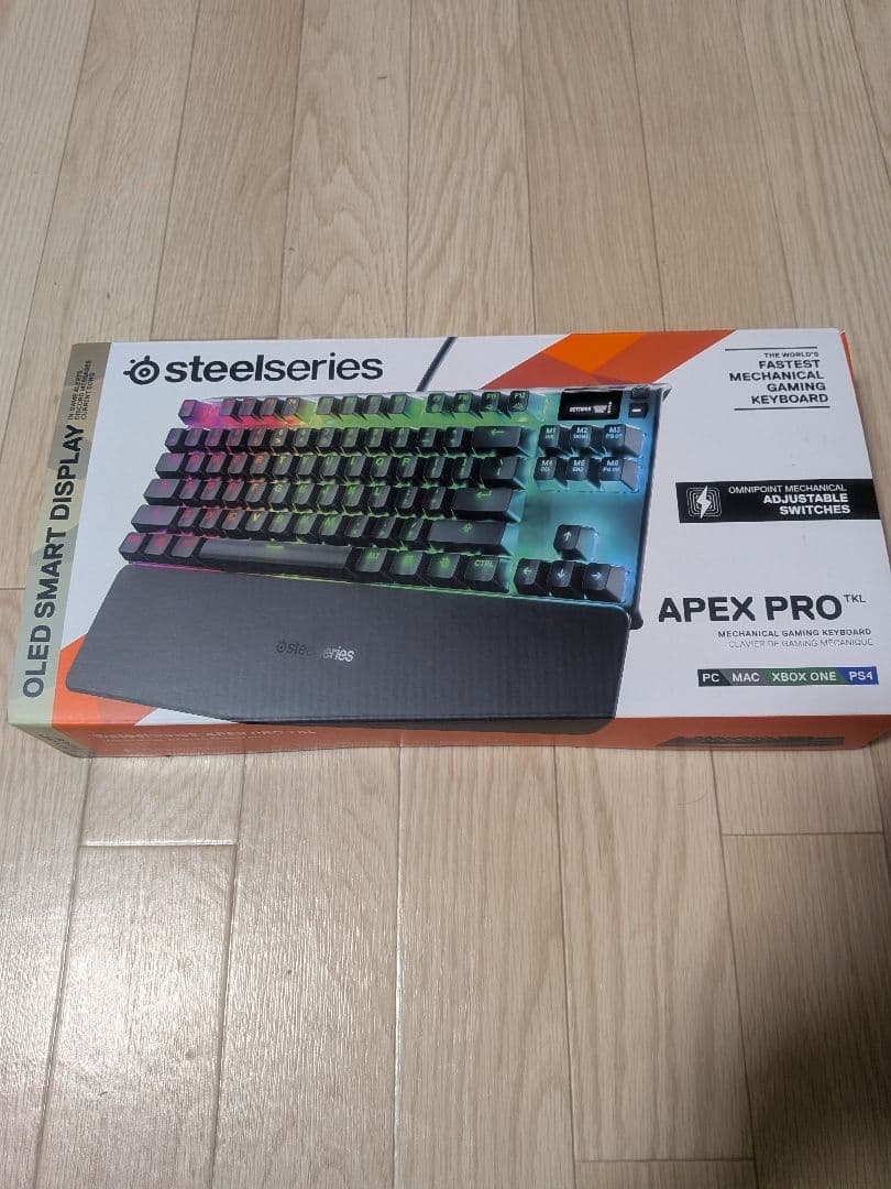 SteelSeries Apex Pro ゲーミングキーボード
