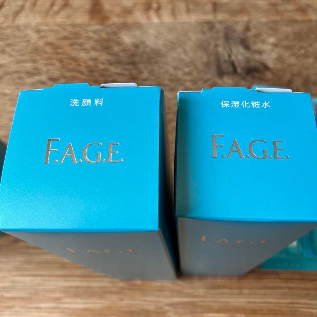 F.A.G.E. 化粧水と洗顔　トライアルセット