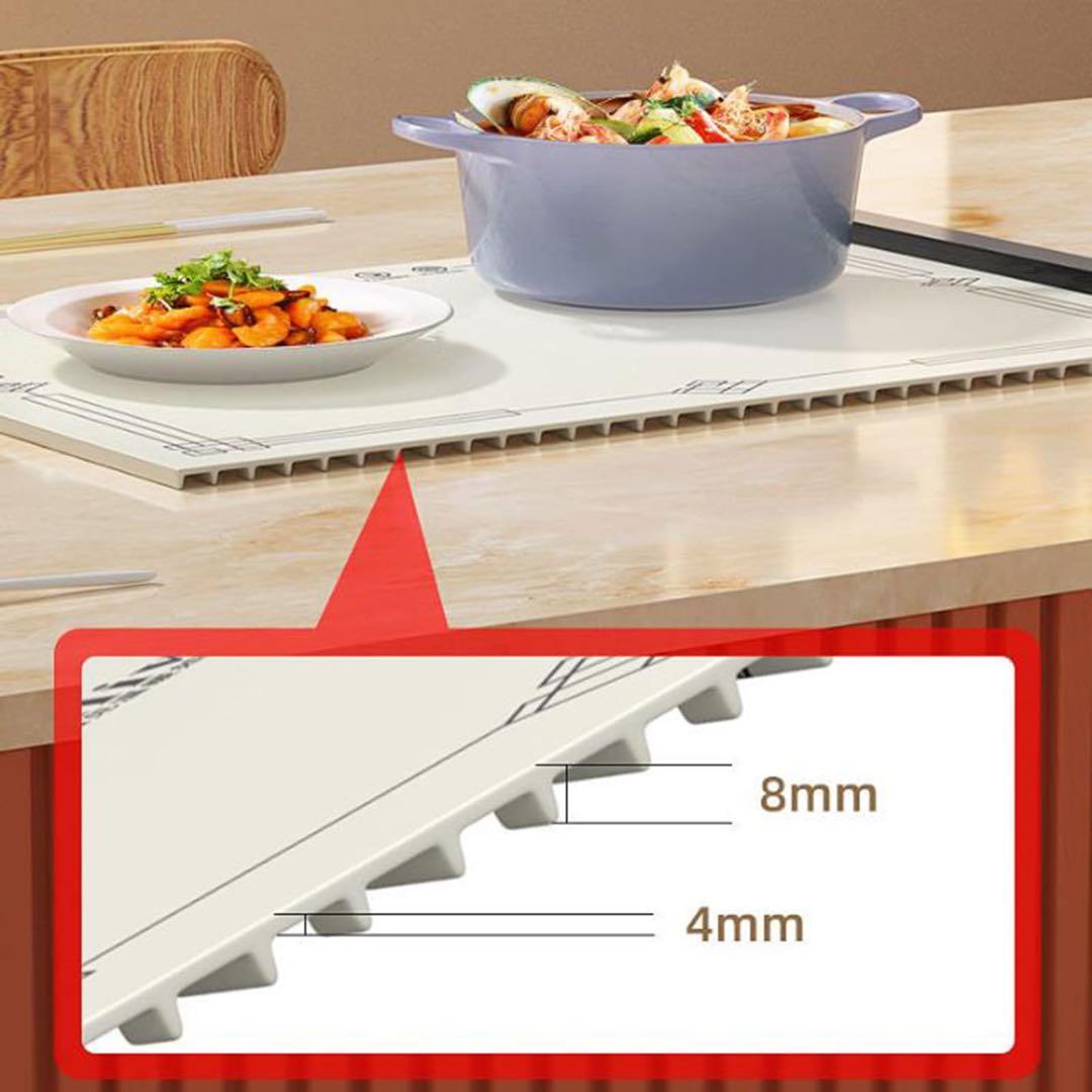 食品保温プレート 電気温めトレイ シリコン ホットプレート フードウォーマー