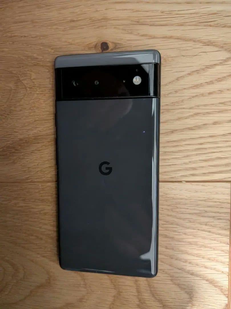 Google Pixel 6　128G 箱あり、ストーミーブラック