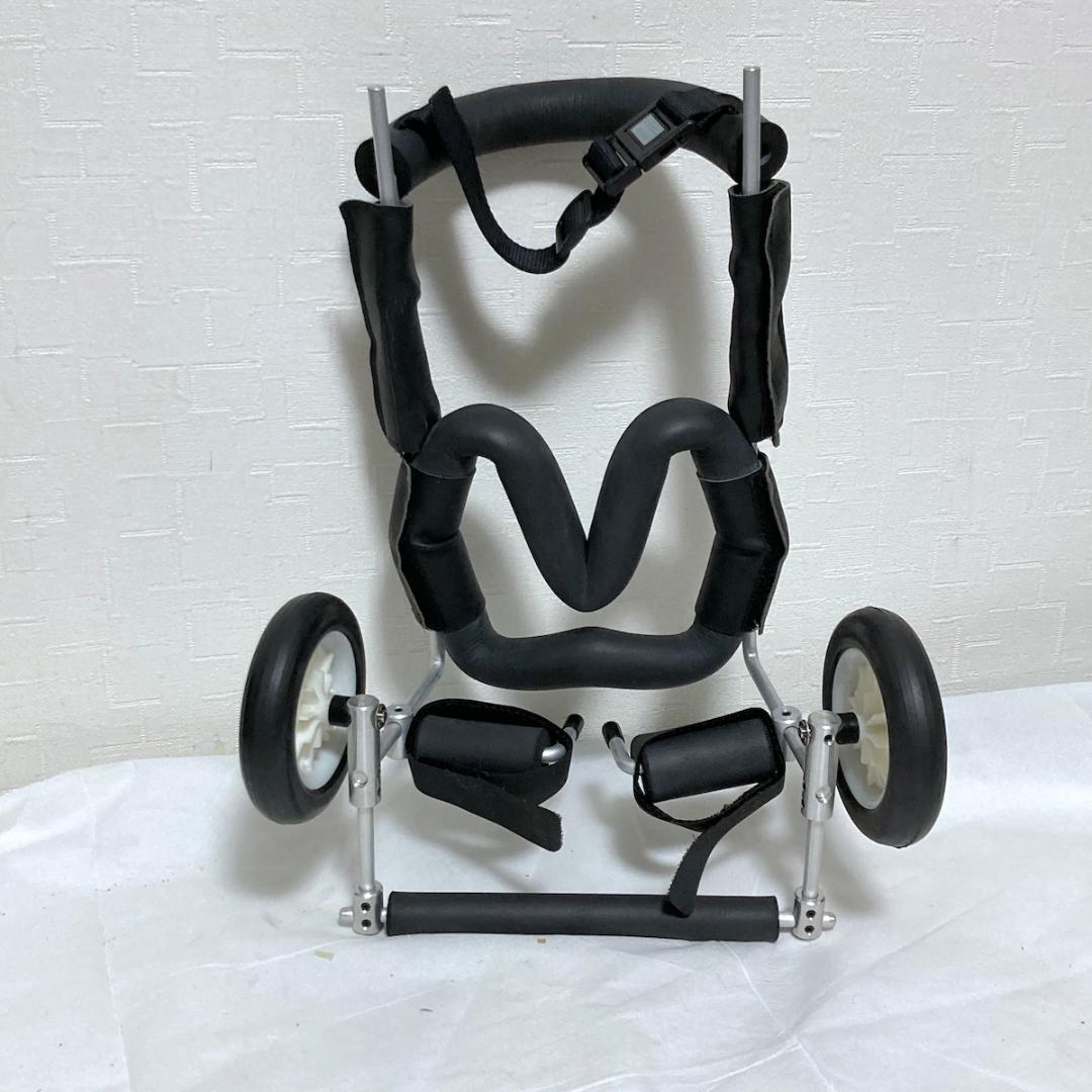 【H】犬用車椅子 歩行器 小型犬用 オーダーメイド２輪　老犬介護