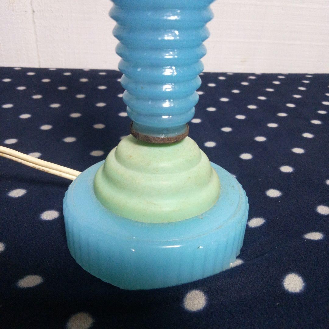 レトロガラス　デスクランプ