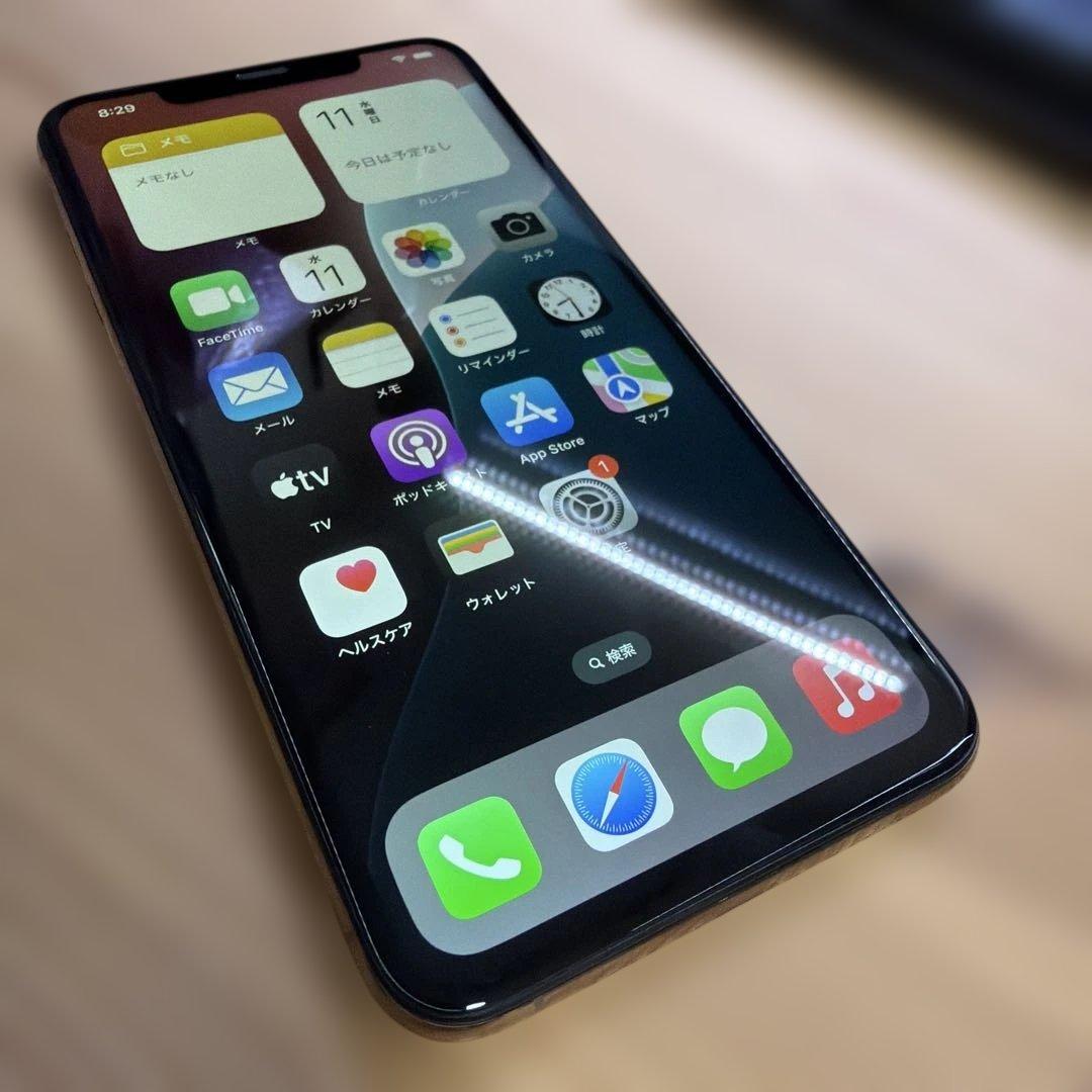 iPhoneXs Max 256GB ゴールド　MT6W2J/A 100%