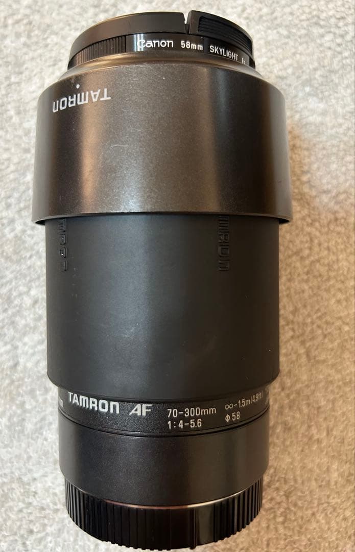 Canon EOS フィルム一眼レフカメラ Tamronレンズ2本【ジャンク品】