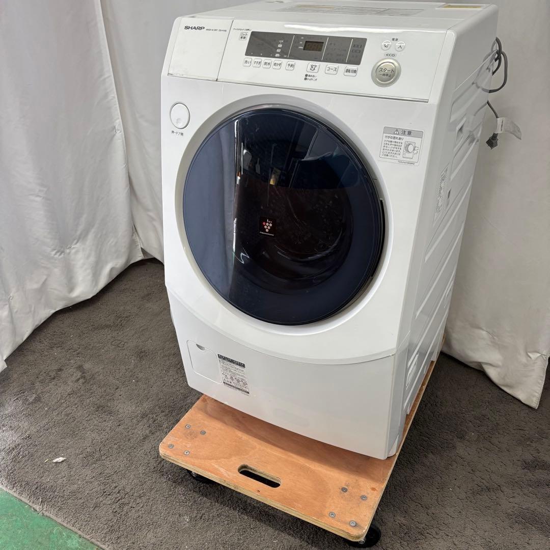 942N　SHARP　ドラム式洗濯機　10キロ　綺麗　21年製　設置無料　安い‼️