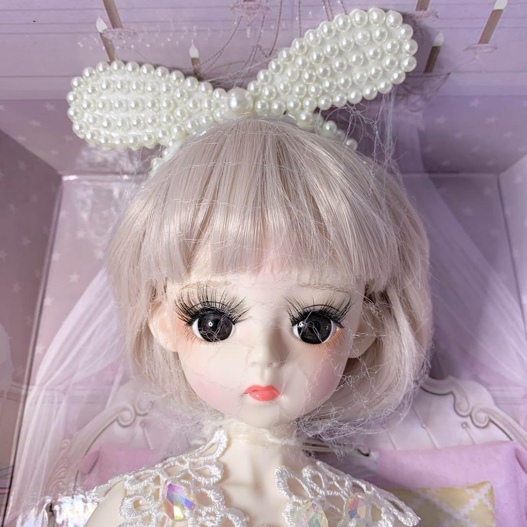 大人気フルセット BJD ドール 1/6 W Dress Girl 球体関節人形
