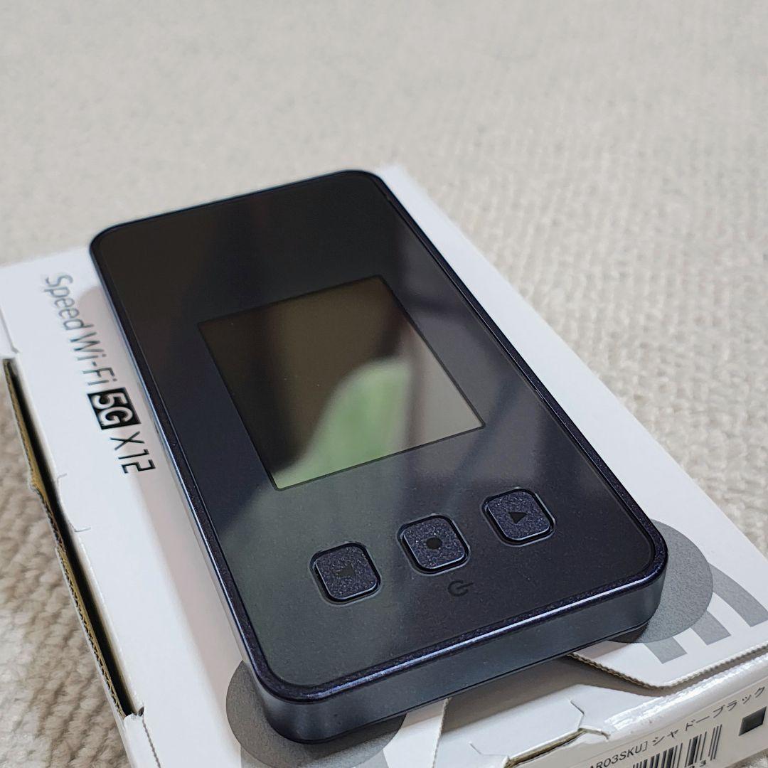 中古美品 NEC Speed Wi-Fi 5G X12 NAR03 SIMフリー