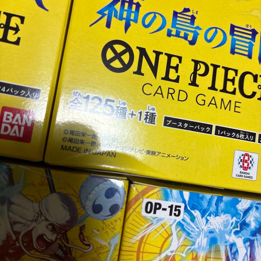 ONE PIECE 神の島の冒険 未開封 テープ付き　11BOX