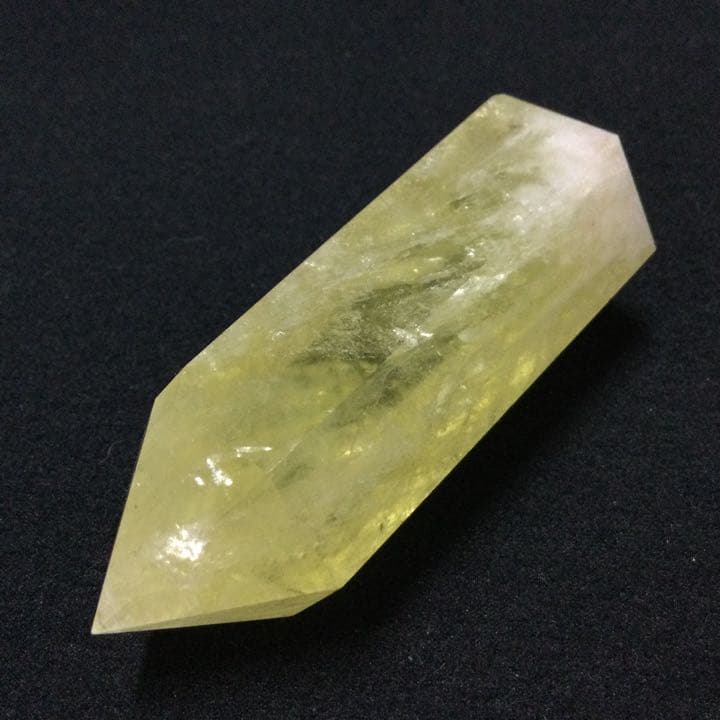 【金運＆開運！幸運の石】天然石 虹入りシトリン 六角柱 原石