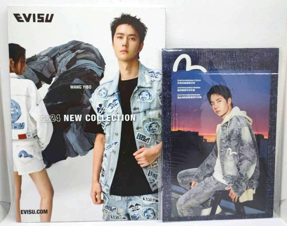 【わっこさま】ご購入品①レア非売品【王一博】《EVISU》店舗ディスプレイボード