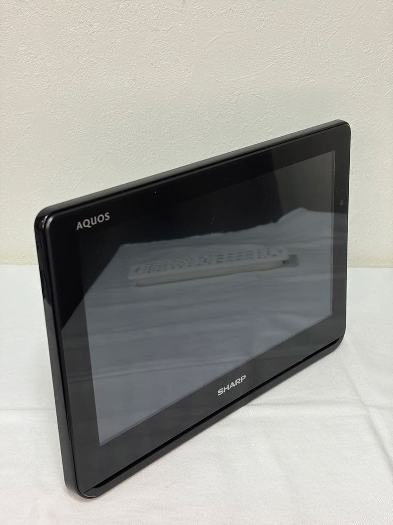 【良品】シャープ ポータブル液晶テレビ AQUOS ホワイト 2T-C12AF