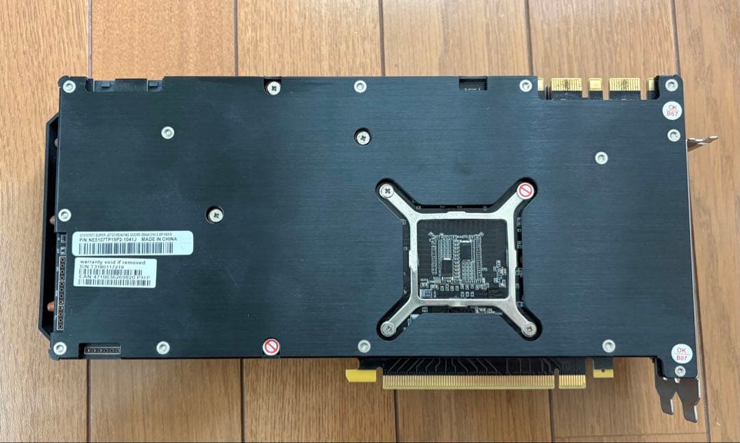 GeForce GTX 1070Ti 8GB JETSTREAM (ジャンク)