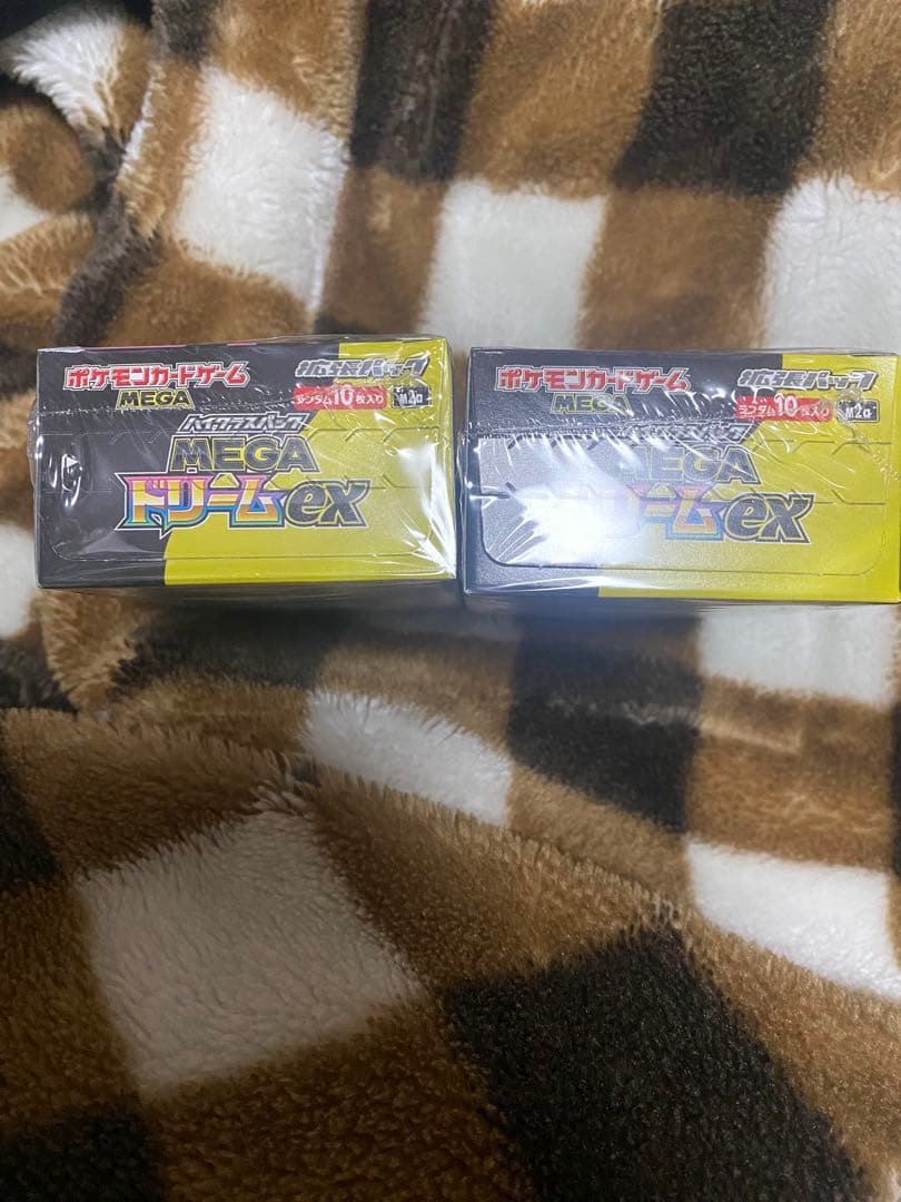 ポケモン ハイクラスパックメガドリームEX ボックス2個セット　シュリンク付き