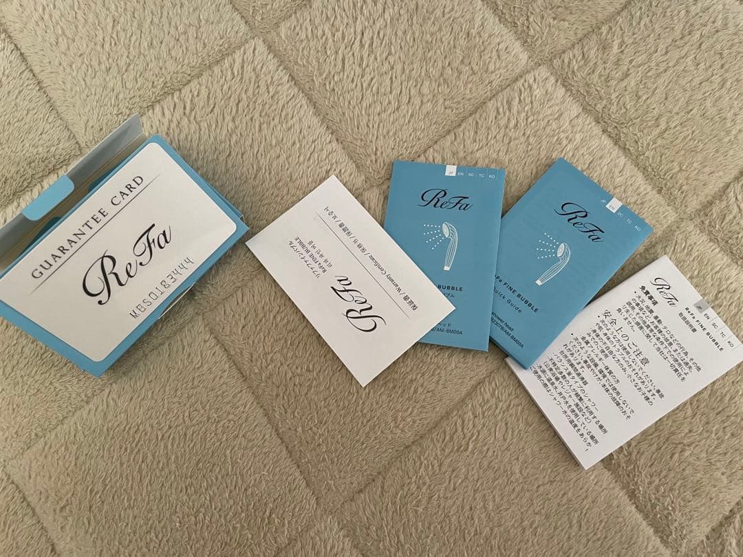 リファファインバブル マイクロバブル 美容MTG シャワーヘッド