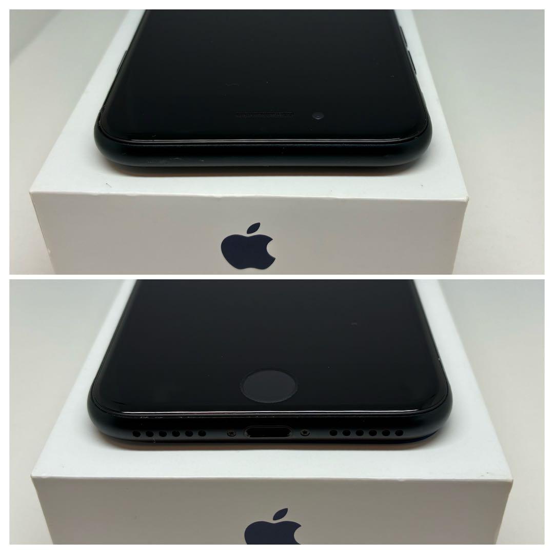 【極美品】iPhone SE3 64GB 黒　SIMフリー　新品バッテリー