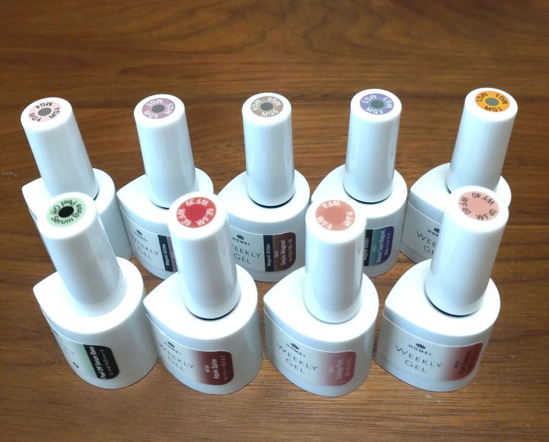 I WEEKLY GEL 9本セット（8色&ベースジェル）