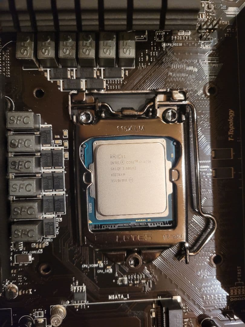MSI Z87 GAMING＋Corei7 4790＋メモリ16GB【美品】