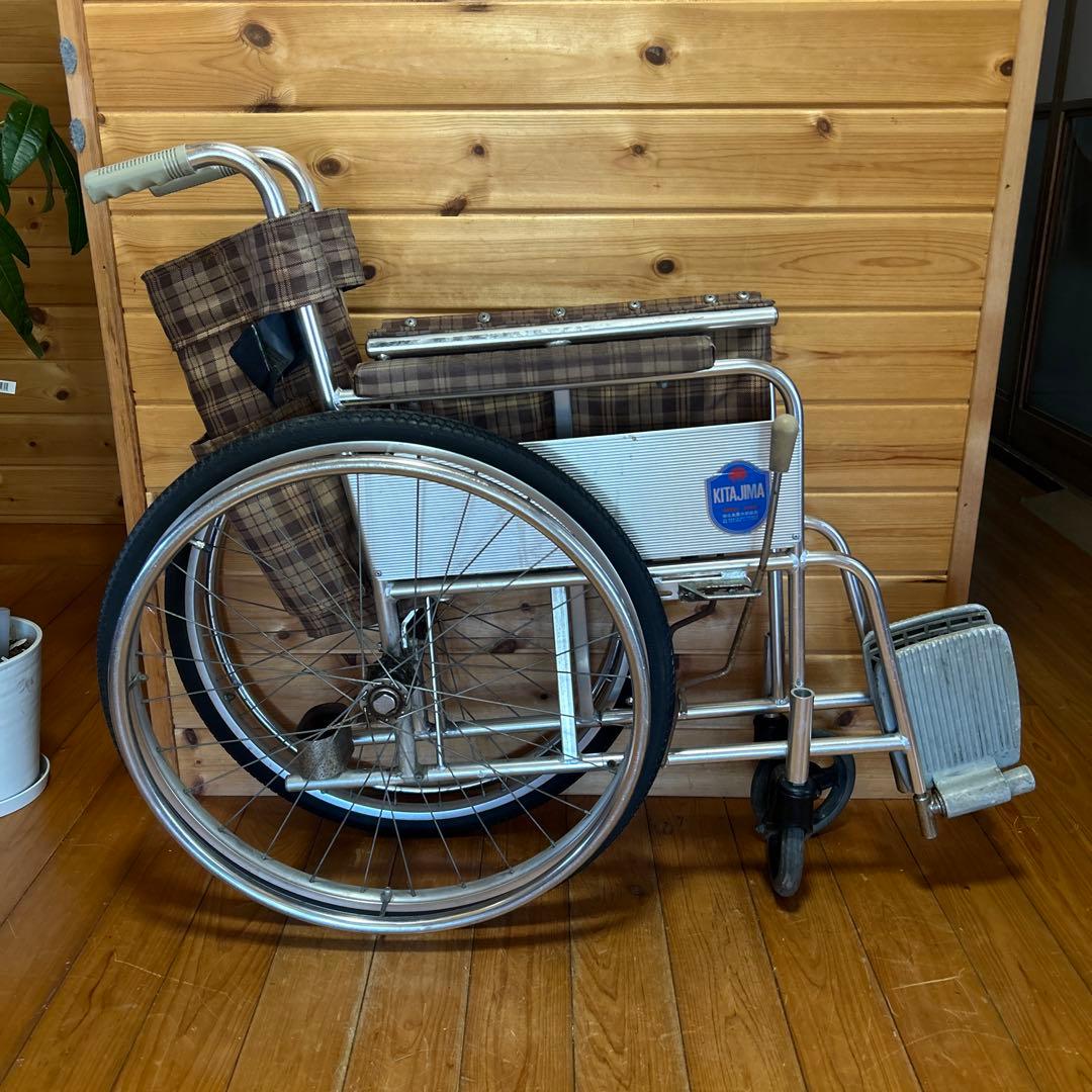 KITAJIMA　キタジマ　車椅子　自走・介助兼用　WHEEL CHAIR