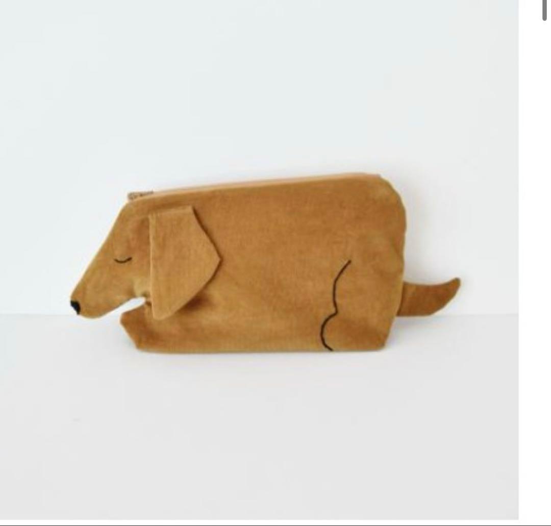 Check&stripe INU bagとpouchのキット