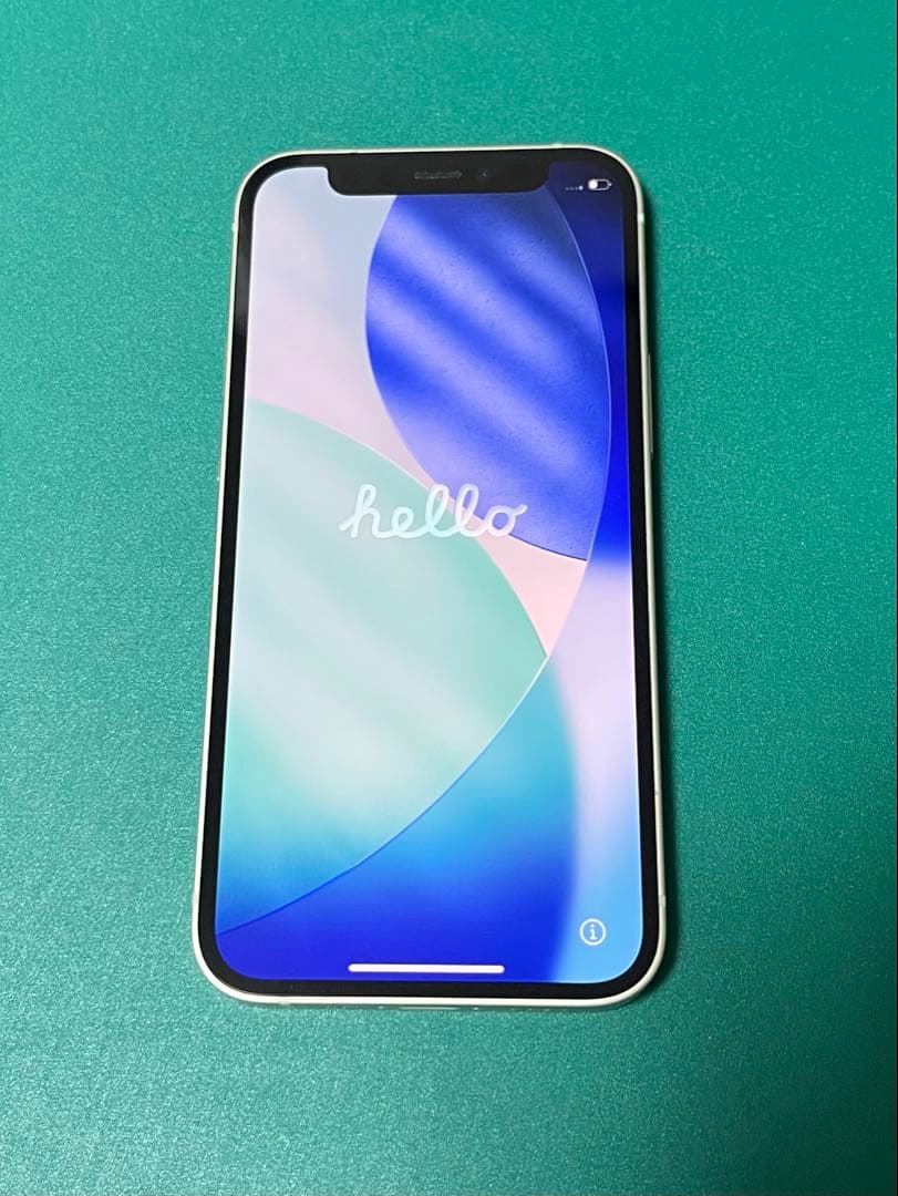 【美品】iPhone 12 mini グリーン 128GB バッテリ100%